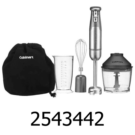 R & B Import Immersion Blender 400 W 4-cup Blender, Stainless Steel