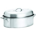 thumbnail image 1 of R & B Import Stainless Steel Oval Roasting Pan with Lid, 1 of 6