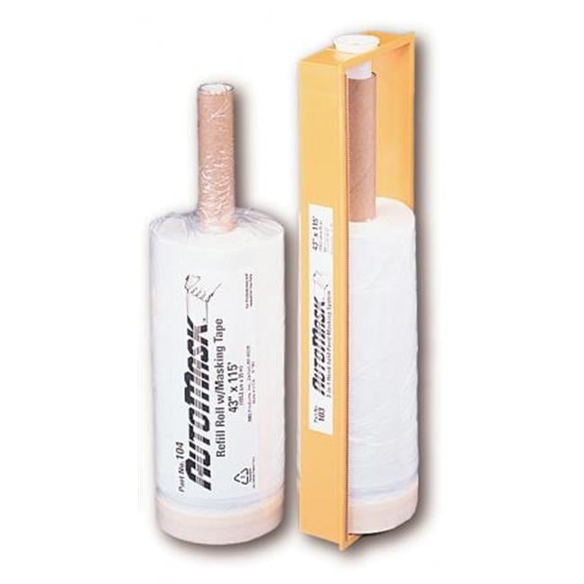 R B L Products  Auto Mask Refill 43 in. X 115 Roll & Tape