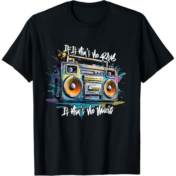 R&B Music | R&B Lover | Vinyl Oldschool Graffiti | 90s R&B T-Shirt