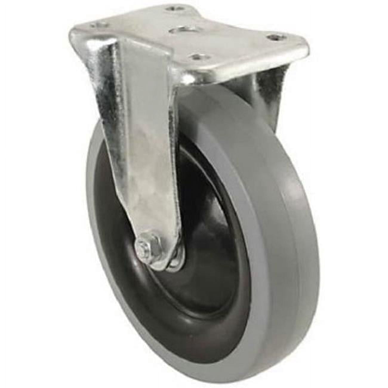 R&B Wire CSTR47-RIG 5 in. Rigid Plate Replacement Caster - Walmart.com