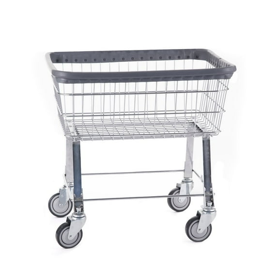 R&B Wire Products Economy Laundry Cart