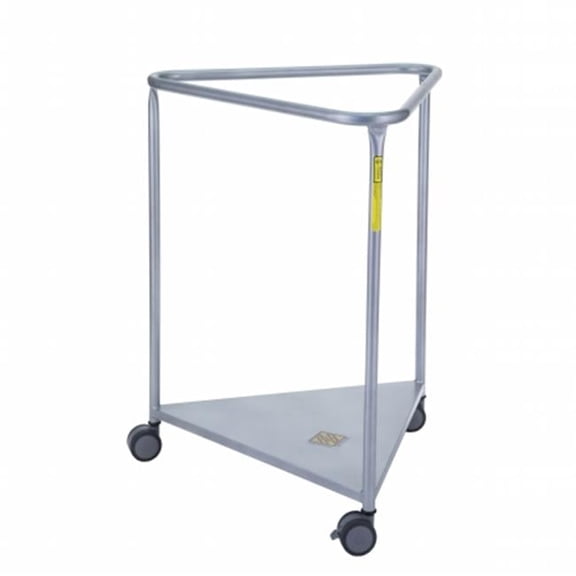 R&B Wire Products 669LNL Large Standard Triangular Hamper Stand with No Lid