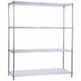 thumbnail image 1 of R&B Wire SU246072SOL 24 x 60 72 in. Shelving Unit with Solid Bottom 16 Gauge Powder Coated Shelf, 1 of 1