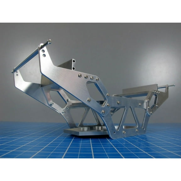 R/C Aluminium Chassis for Tamiya Super Clod Bluster Clodbuster Bullhead Crawler