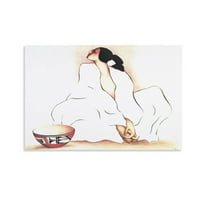 R.C. GORMAN Zia AP 1979 Poster Painting Posters Art Print Wall Photo Paint Poster Hanging Picture Family Bedroom Decor Gift 12x18inch(30x45cm)