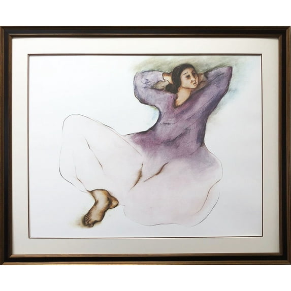 R.C. Gorman "Jeannette" lithograph CUSTOM FRAMED Generic