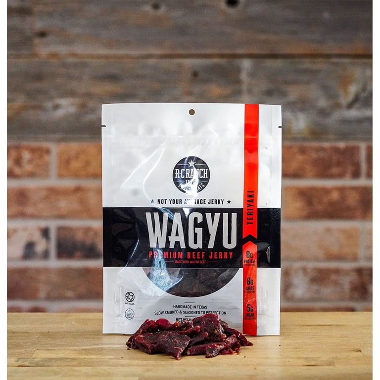 R-C Ranch Wagyu Beef Jerky-Original, 3oz Bag - Walmart.com
