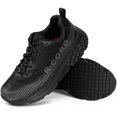 thumbnail image 1 of R CORD Non Slip Work Shoes for Women in Food Service - Waterproof Sneakers for Restaurant Chefs and Nurses - Comfortable Breathable Standing All Day Long Zapatos Antideslizantes para Mujer Black 6, 1 of 6