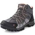 thumbnail image 1 of R CORD Women Hiking Boots Waterproof Slip-Resistant Mid-Cut Cushioned Ankle Support Traction Long-Lasting Wear for Rainy Dog Walks Daily Errands Weekend Hikes Peach Size 8.5, 1 of 7