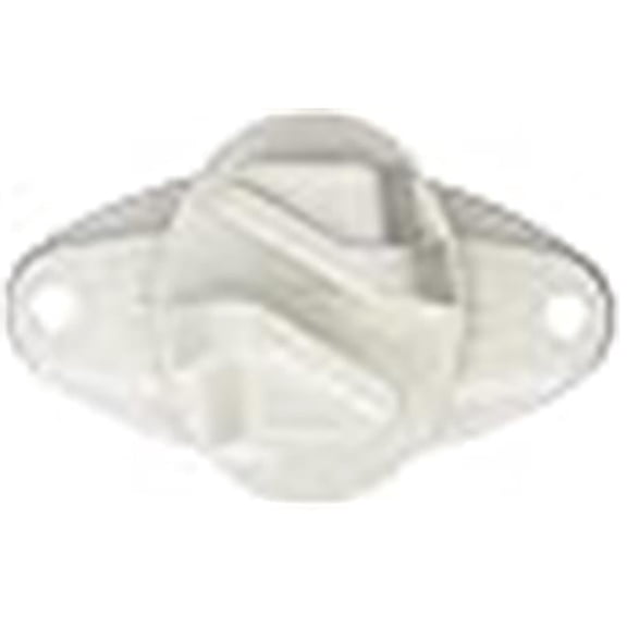 R-CW-25 Wood Post Claw Insulator - White - Bag of 25 - Durable Design