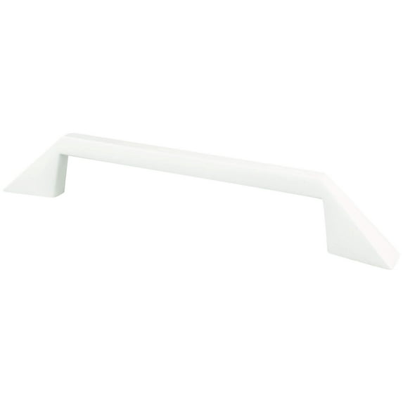 R. Christensen by Berenson 6070-1048-C 128 mm Center to Center Right Cabinet Pull, White