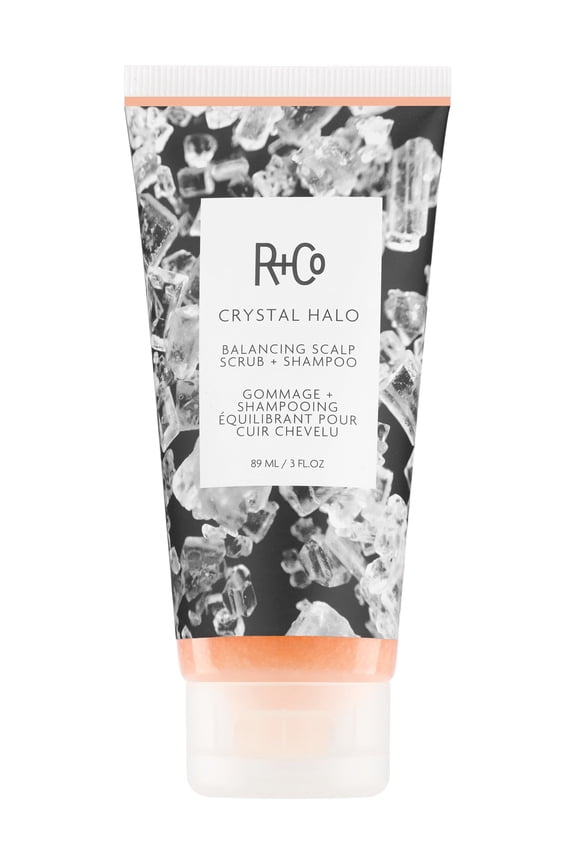 CRYSTAL HALO Balancing Scalp Scrub + Shampoo