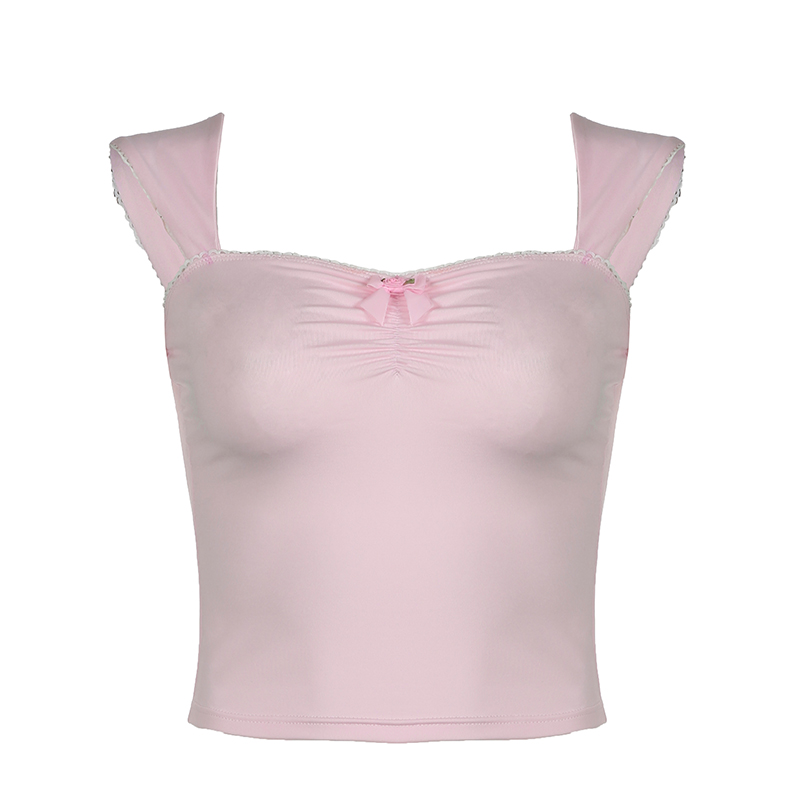 トップス 00s coquette Maria Tear Drop Tank Top Maria Tear