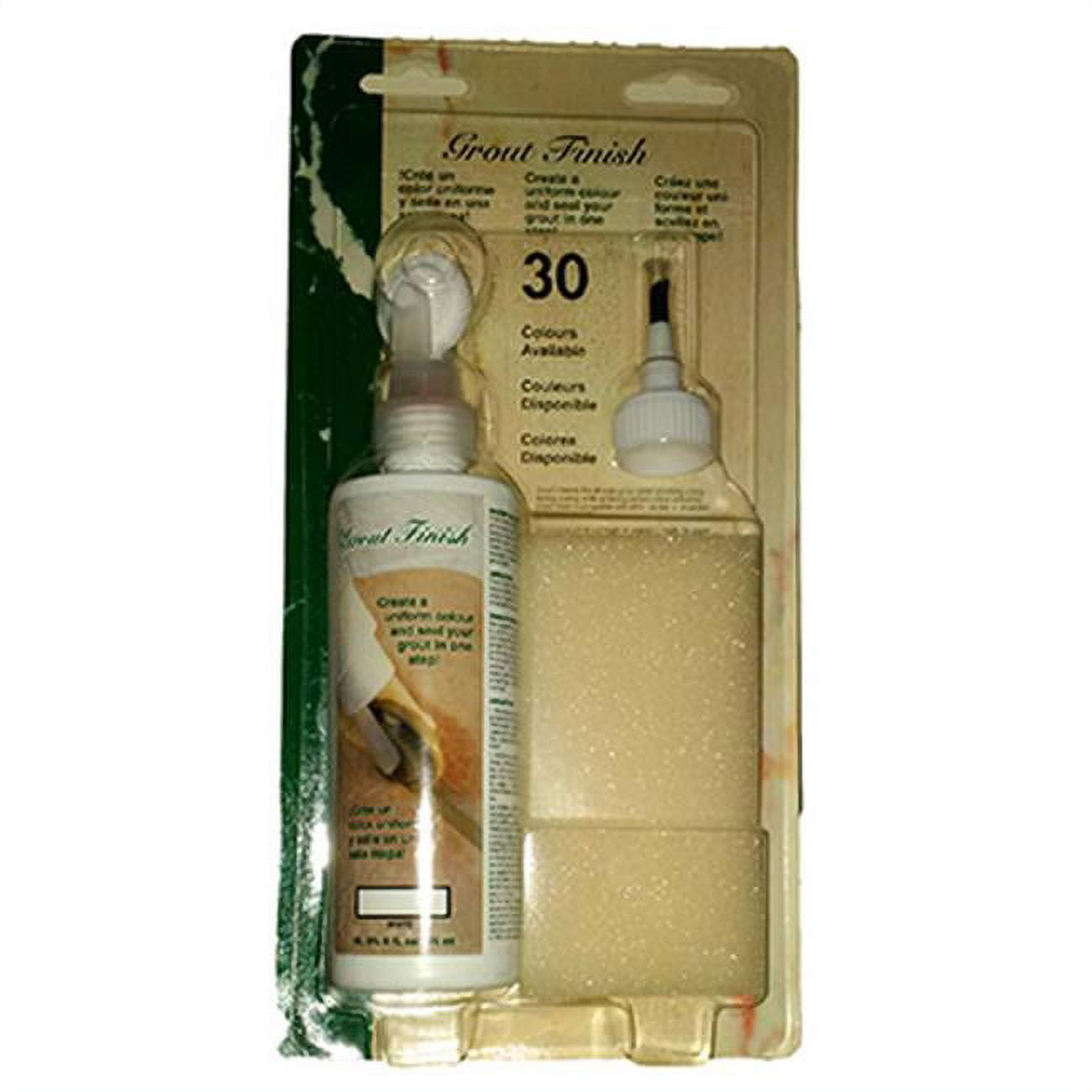 Charcoal 8 oz Grout Finish with Applicators