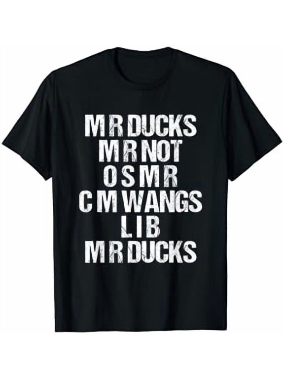 R Ducks Duck Saying Lover Wings R Ducks T-Shirt