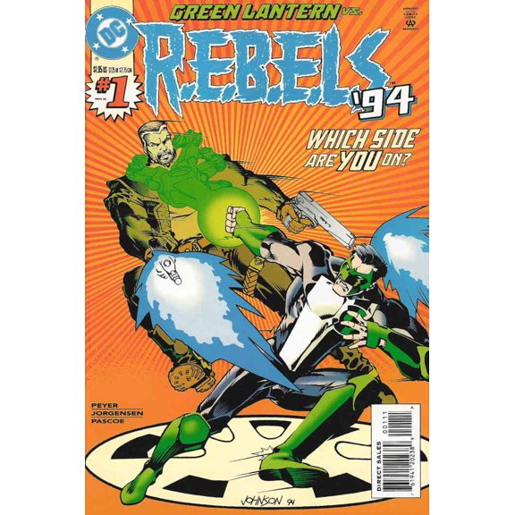 R.E.B.E.L.S. #1 VF ; DC Comic Book