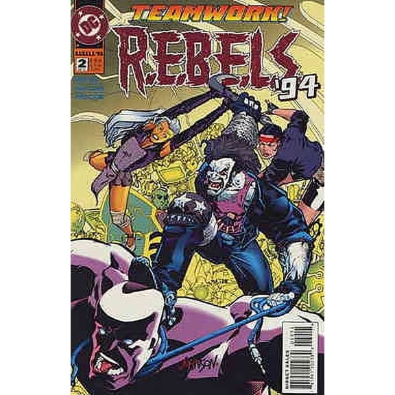 R.E.B.E.L.S. #2 VF ; DC Comic Book