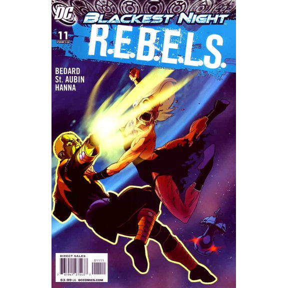 R.E.B.E.L.S. (2nd Series) #11 VF ; DC Comic Book