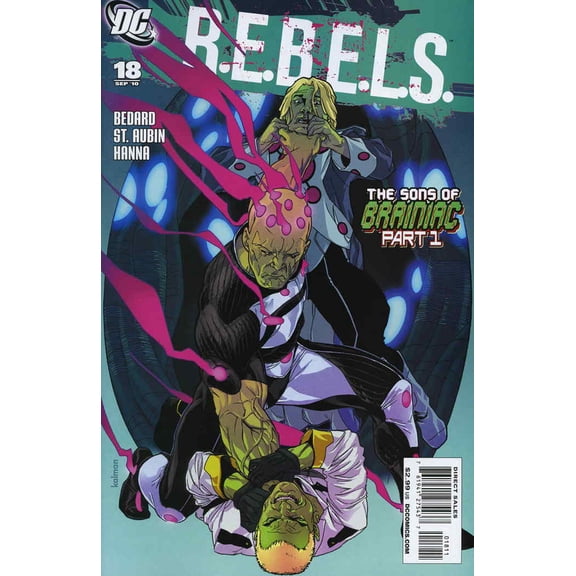 R.E.B.E.L.S. (2nd Series) #18 VF ; DC Comic Book