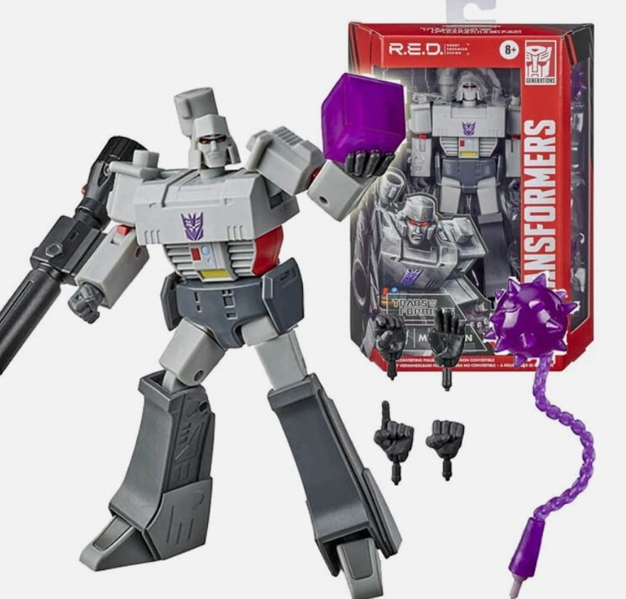 R.E.D Non-converting Transformers MEGATRON action figure