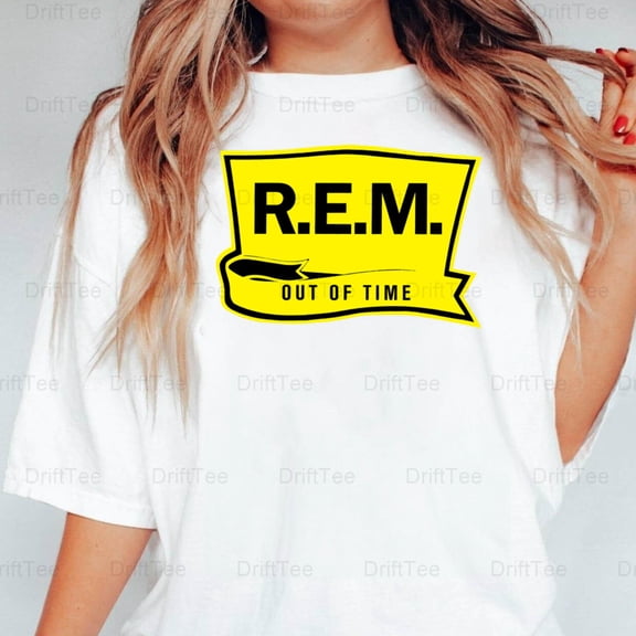 R.E.M. Out of Time Vintage Retro Music Band Alternative Rock Album Losing T-Shirt Unisex, up to 5XL