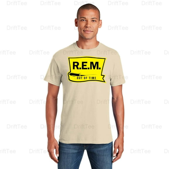 R.E.M. Out of Time Vintage Retro Music Band Alternative Rock Album Losing T-Shirt Unisex, up to 5XL