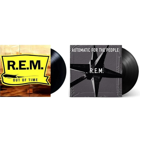 R.E.M. R.E.M. - Essential 2 Album Record Collection: Out of Time and Automatic for the People Limited Pressing - REM Records & LPs