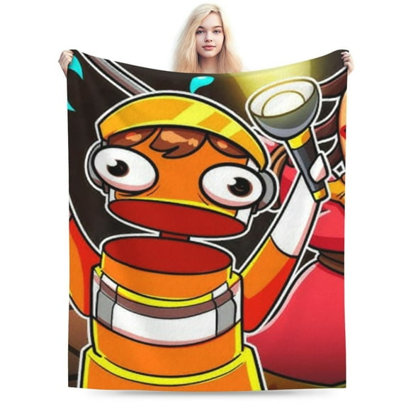 R.E.P.O Blanket, Super Soft Throw Blanket For Bed Sofa Couch, Cozy Flannel Blanket For Bedroom Livingroom, 60"X50"