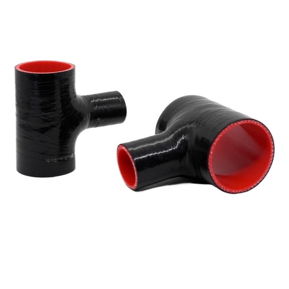 R-EP T Shape Silicone Hose Turbo Cold Air intake Pipe 63x25mm For High Pressure Intercooler Tube