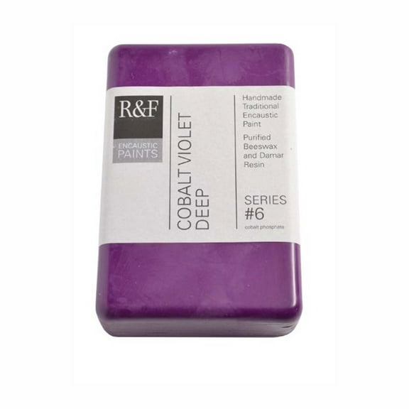 R&F Encaustic 333ml cake, Cobalt Violet Deep