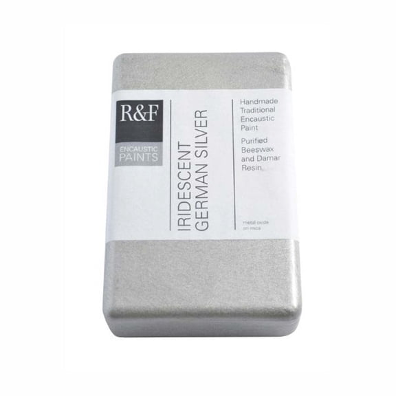 R&F Encaustic 333ml cake, Iridescent German Silver