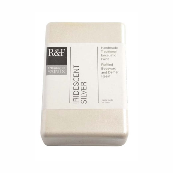 R&F Encaustic 333ml cake, Iridescent Silver