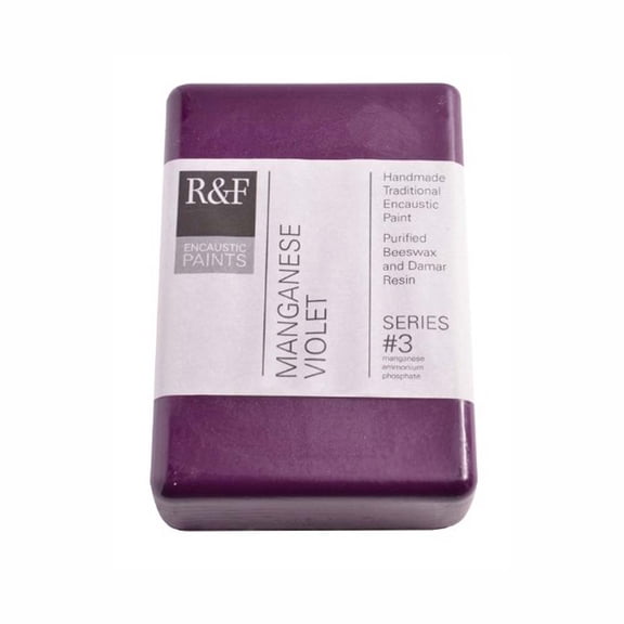 R&F Encaustic 333ml cake, Manganese Violet