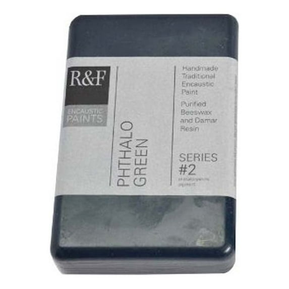 R&F Encaustic 333ml cake, Phthalo Green
