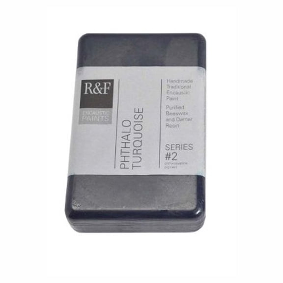 R&F Encaustic 333ml cake, Phthalo Turquoise