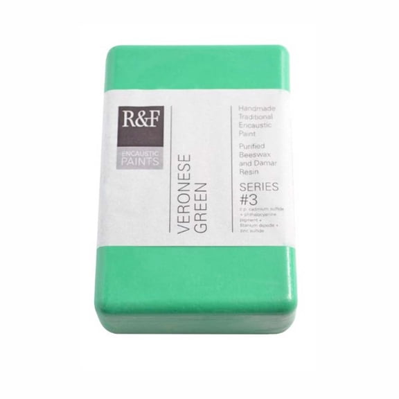 R&F Encaustic 333ml cake, Veronese Green