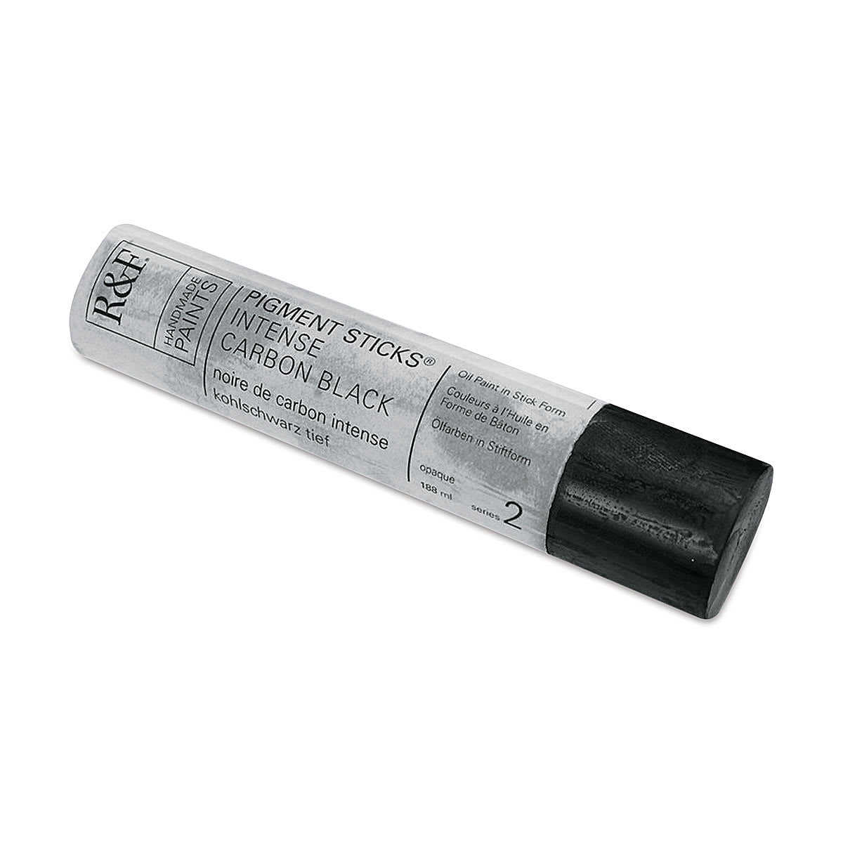 R&F Handmade Paints 2226 Oil Pigment Stick 188ml Intense Carbon Black