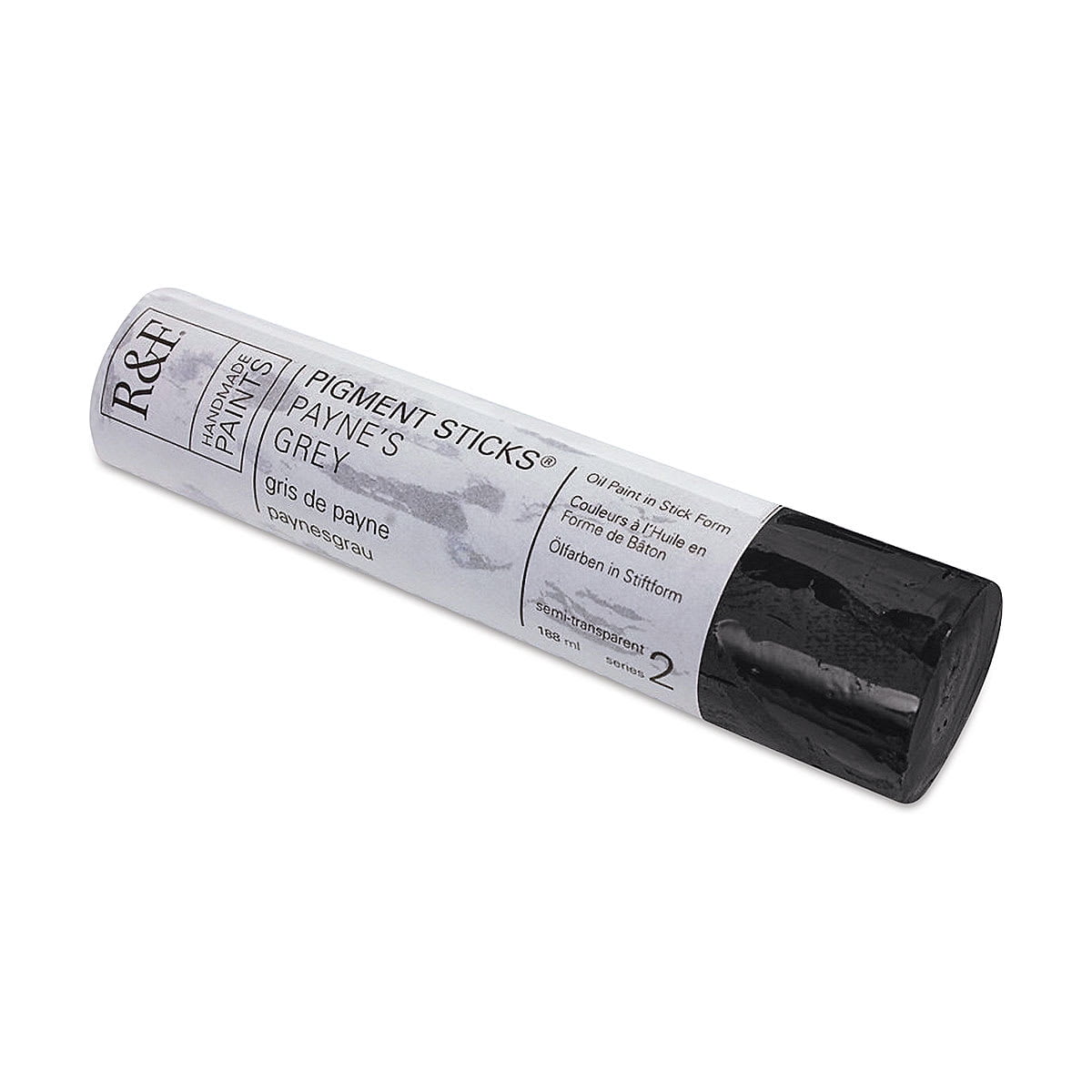 R&F Handmade Paints 222E Oil Pigment Stick 188ml Payne's Grey
