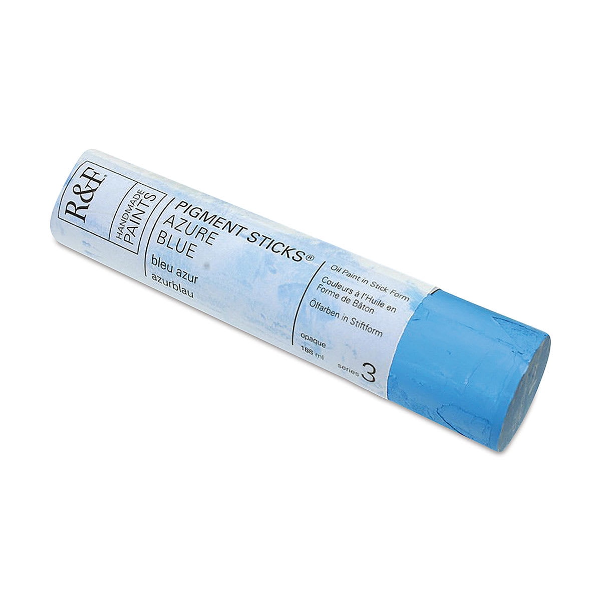 R&F Handmade Paints 2236 Oil Pigment Stick 188ml Azure Blue