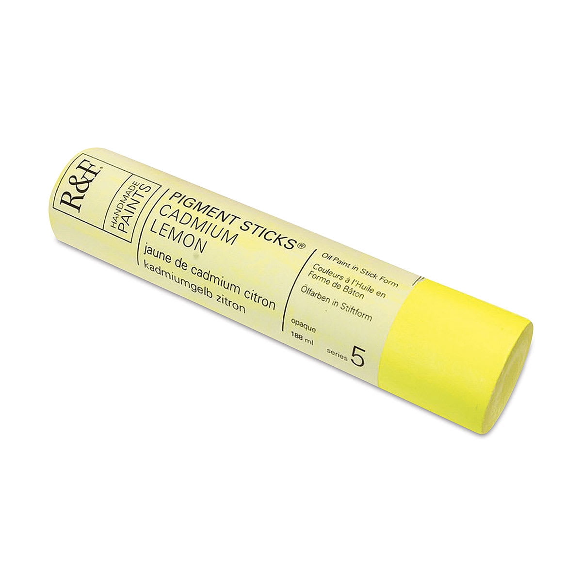 R&F Handmade Paints 2250 Oil Pigment Stick 188ml Cadmium Lemon