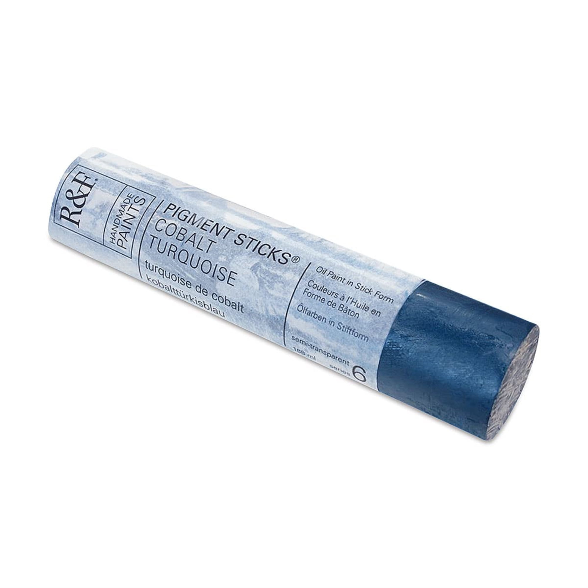 R&F Handmade Paints 2264 Oil Pigment Stick 188ml Cobalt Turquoise