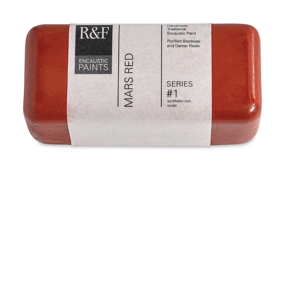 R&F Handmade Paints - Encatic Paint Cake - 104ml Cakes - Mars Red