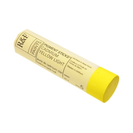 R&F Handmade Paints Pigment Stick, 100ml, Cadmium Yellow Light
