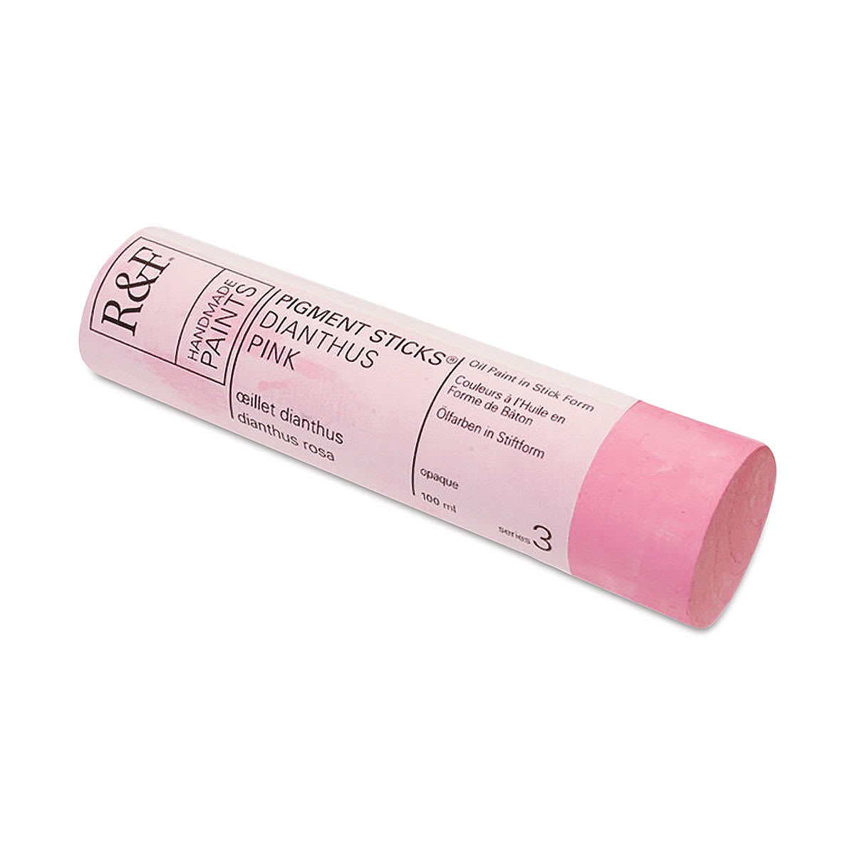 R&F Handmade Paints Pigment Stick, 100ml, Dianthus Pink