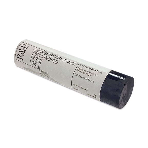 R&F Handmade Paints Pigment Stick, 100ml, Indigo