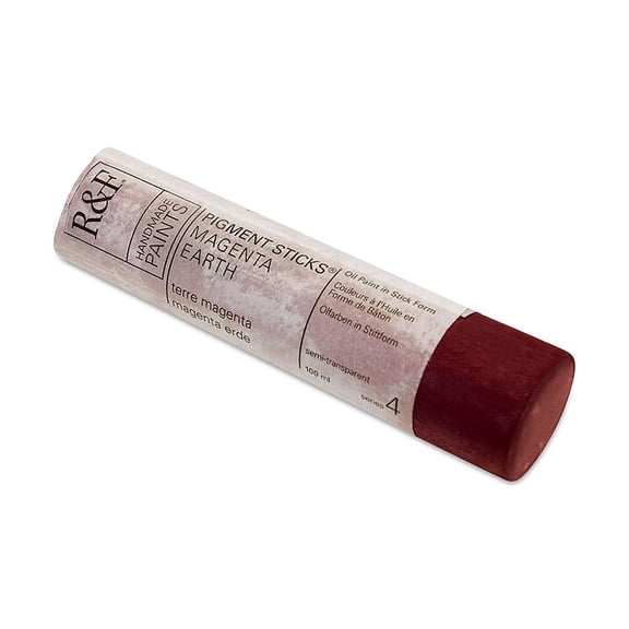 R&F Handmade Paints Pigment Stick, 100ml, Magenta Earth