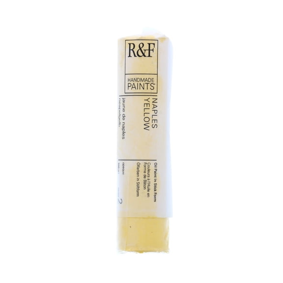 R&F Handmade Paints Pigment Stick, 100ml, Naples Yellow
