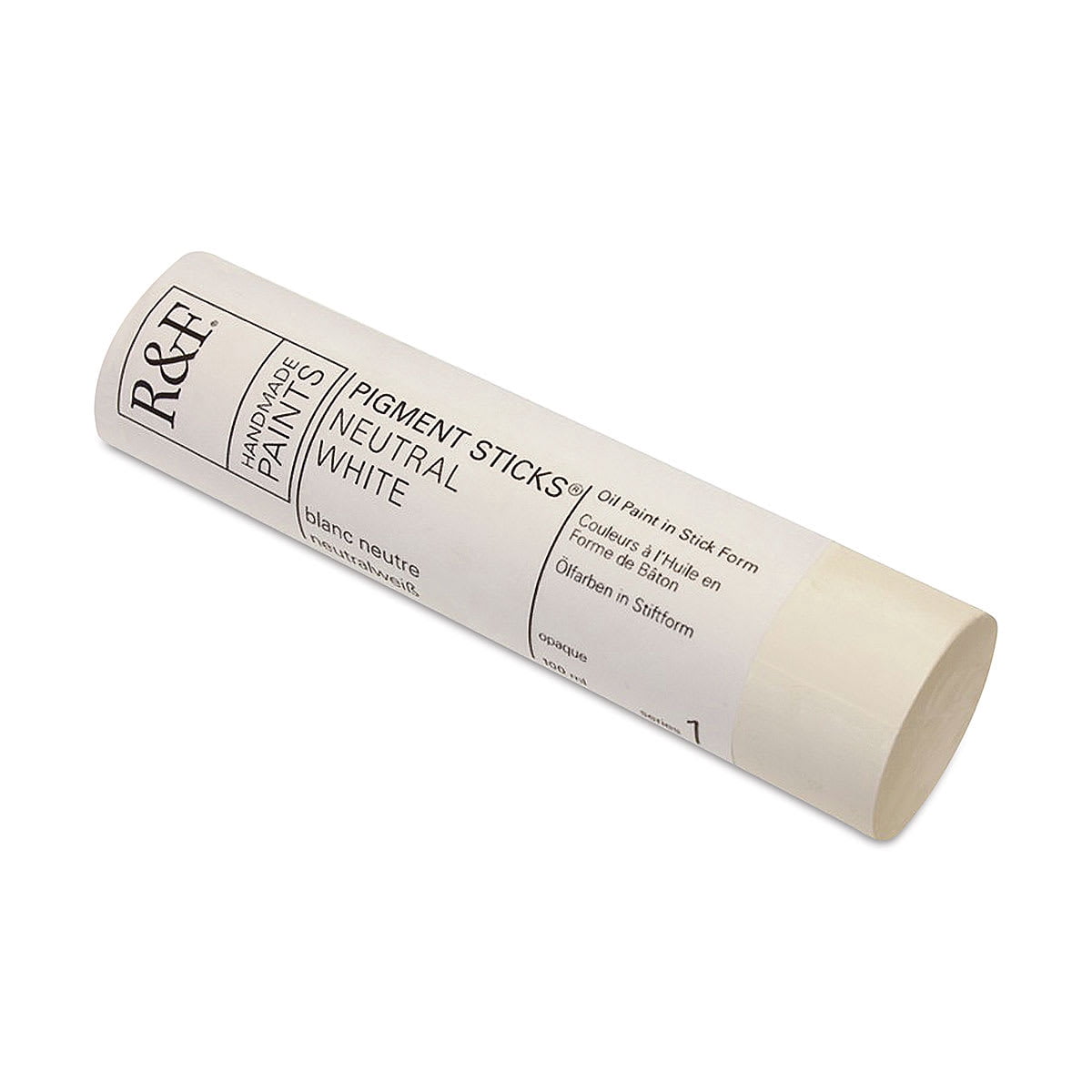 R&F Handmade Paints Pigment Stick, 100ml, Neutral White