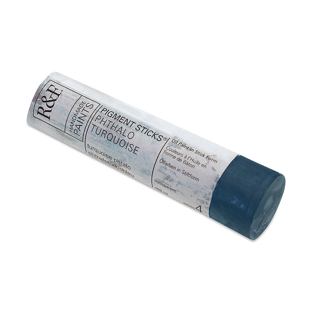 R&F Handmade Paints Pigment Stick, 100ml, Pthalo Turquoise